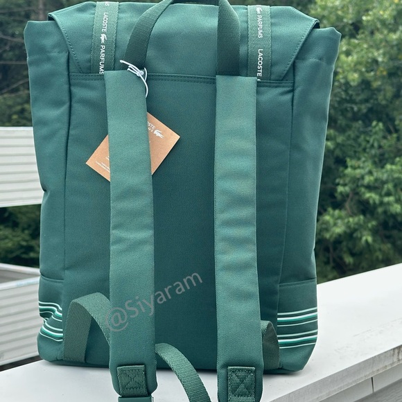 Lacoste Green Backpack unisex - Picture 6 of 6